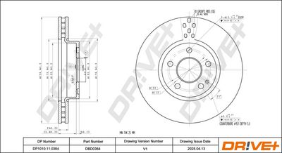 DISC FRANA DR!VE+ DP1010110364 2