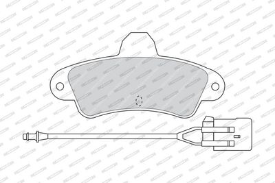 SET PLACUTE FRANA FRANA DISC FERODO FDB913 1