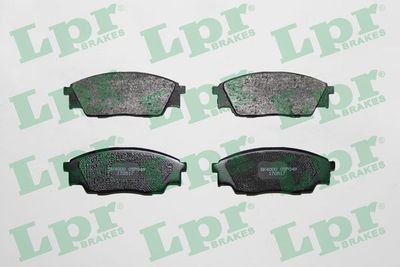 Комплект тормозных колодок, дисковый тормоз LPR 05P049 для SUBARU REX