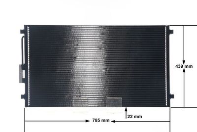 CONDENSATOR CLIMATIZARE MAHLE AC331000S 1