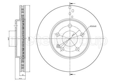 Brake Disc 23-0832C