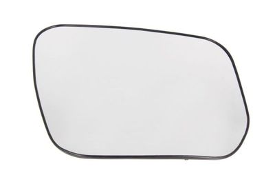 Zijspiegel glas Rechts (in reliëf, chroom) past: SUZUKI GRAND VITARA II 01.09-02.15