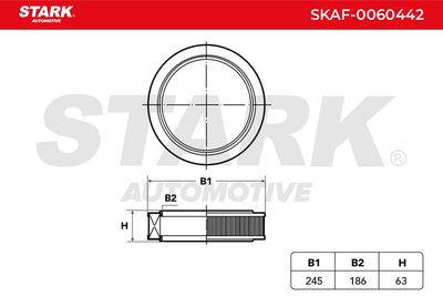въздушен филтър STARK SKAF-0060442