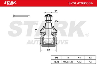 Шарнири STARK SKSL-0260084