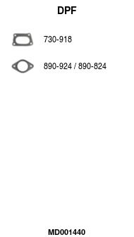 FILTRU FUNINGINE/PARTICULE SIST.DE ESAPAMENT