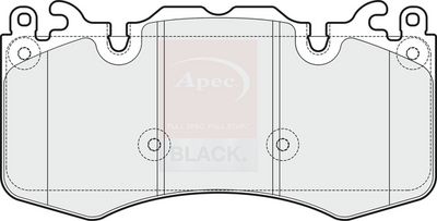 APEC Brake Pad Set, disc brake PAD1737B