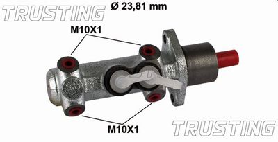Главный тормозной цилиндр TRUSTING PF382 для ALFA ROMEO GTV