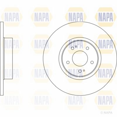 Brake Disc NAPA NBD5844