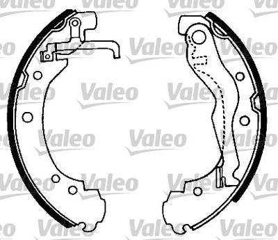 Комплект тормозных колодок VALEO 553720 для VW TRANSPORTER