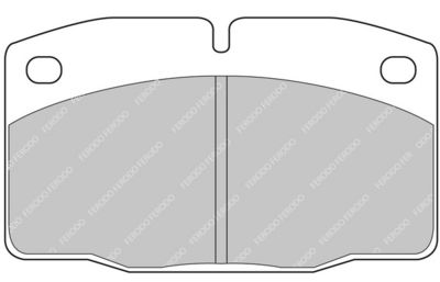 BREMSBELAGSATZ SCHEIBENBREMSE