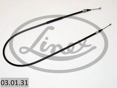 Тросик, cтояночный тормоз LINEX 03.01.31 для AUDI 200