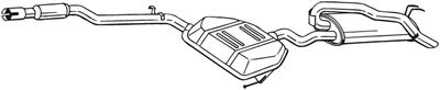KLOKKERHOLM 292-307 Глушитель выхлопных газов  для FIAT BRAVA (Фиат Брава)