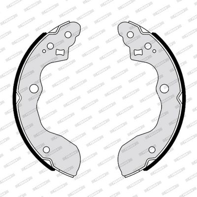 SET SABOTI FRANA FERODO FSB4327 1