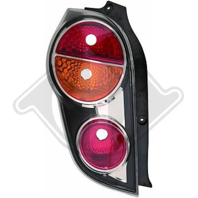 Задний фонарь DIEDERICHS 6932091 для CHEVROLET SPARK