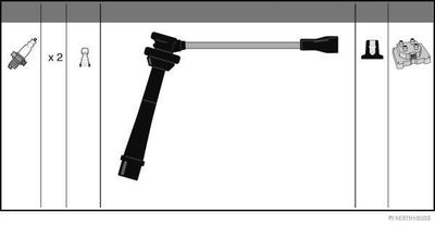 SET CABLAJ APRINDER Herth+Buss Jakoparts J5388011 1