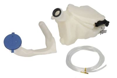 Wasmachine tank (met een gat voor de pomp van de koplampsproeier  met nek  met pet  met pomp  met sensor) past: PEUGEOT 207 06.09-12.15