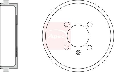 APEC Brake Drum DRM9932