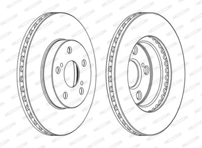 DISC FRANA FERODO DDF1886C 1