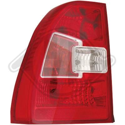 DIEDERICHS 6521990 Задний фонарь  для KIA SPORTAGE II (JE_, KM) 2.0 CRDi
