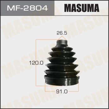 Комплект пыльника, приводной вал MASUMA MF-2804 для MITSUBISHI PAJERO