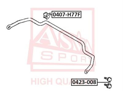 ASVA 0423-008 Стойка стабилизатора  для MITSUBISHI GTO (Митсубиши Гто)