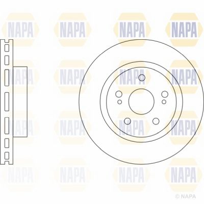 Brake Disc NAPA NBD5168