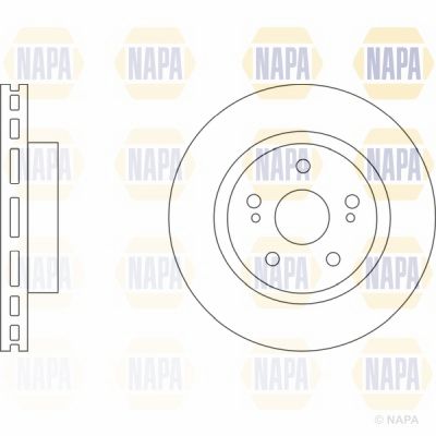 Brake Disc NAPA PBD8557