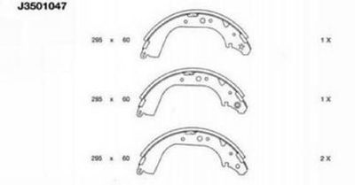 SET SABOTI FRANA NIPPARTS J3501047