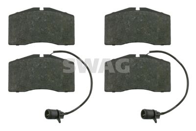 SWAG 30 91 6528 Тормозные колодки и сигнализаторы  для AUDI A8 D2 (4D2, 4D8) 3.3 TDI quattro