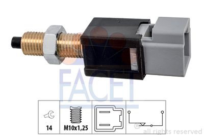 Выключатель фонаря сигнала торможения FACET 7.1304 для NISSAN 300ZX