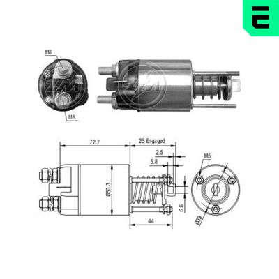 SOLENOID ELECTROMOTOR