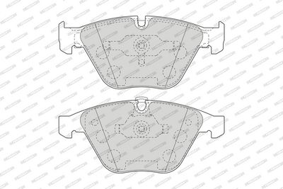 BREMSBELAGSATZ SCHEIBENBREMSE FERODO FDB1628 1