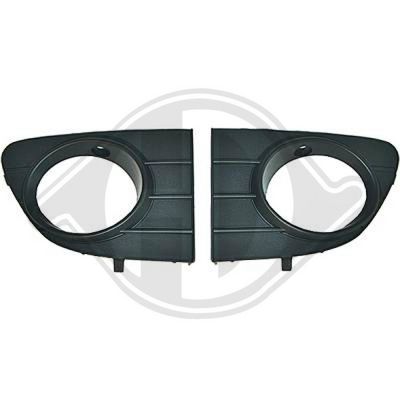 Ventilatiegrille, bumper