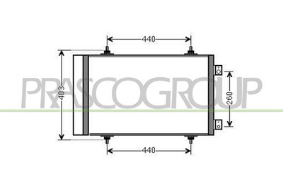 CONDENSATOR CLIMATIZARE PRASCO CI942C002