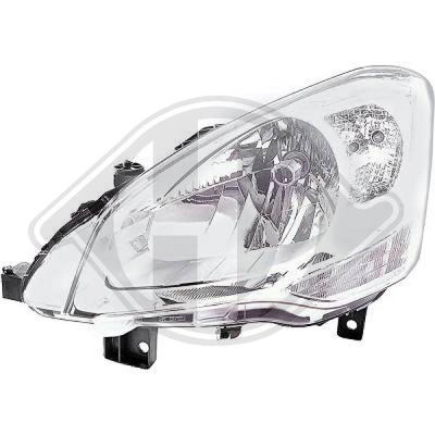 DIEDERICHS 4013681 Основная фара  для CITROËN BERLINGO (Ситроен Берлинго)