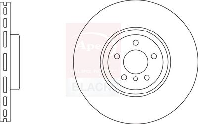 APEC Brake Disc DSK3231B