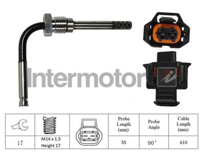 Sensor, exhaust gas temperature Intermotor 27161