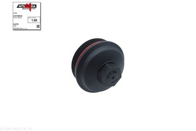 Kryt, pouzdro olejového filtru AUTOMEGA 274759010