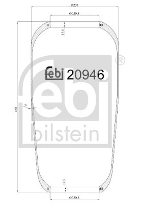 FEBI BILSTEIN Federbalg, Luftfederung