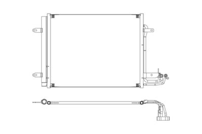 CONDENSATOR CLIMATIZARE WALKER WCD00316 8