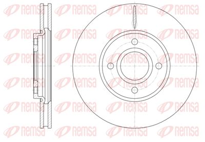 REMSA 61601.10 Тормозные диски для FORD ECOSPORT