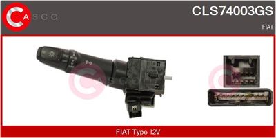 Выключатель на рулевой колонке CASCO CLS74003GS для FIAT FULLBACK