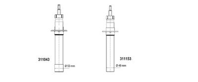 Tlumič pérování AL-KO 311043