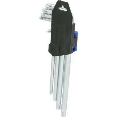 Ks Tools - Sada uhlových skrutkovačov TORX 9ks