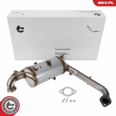 Filtr sazových částic, výfukový systém ESEN SKV 62SKV529