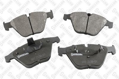 комплект спирачно феродо, дискови спирачки STELLOX 000 213B-SX