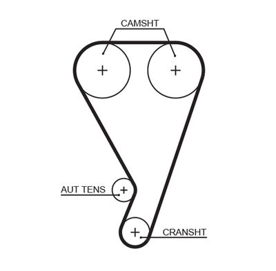 Timing Belt GATES T923