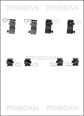 Комплектующие, колодки дискового тормоза TRISCAN 8105 131639 для LEXUS RX