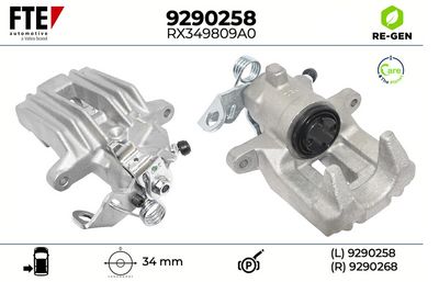 спирачен апарат FTE 9290258