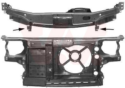 Облицовка передка VAN WEZEL 5880667 для VW VENTO